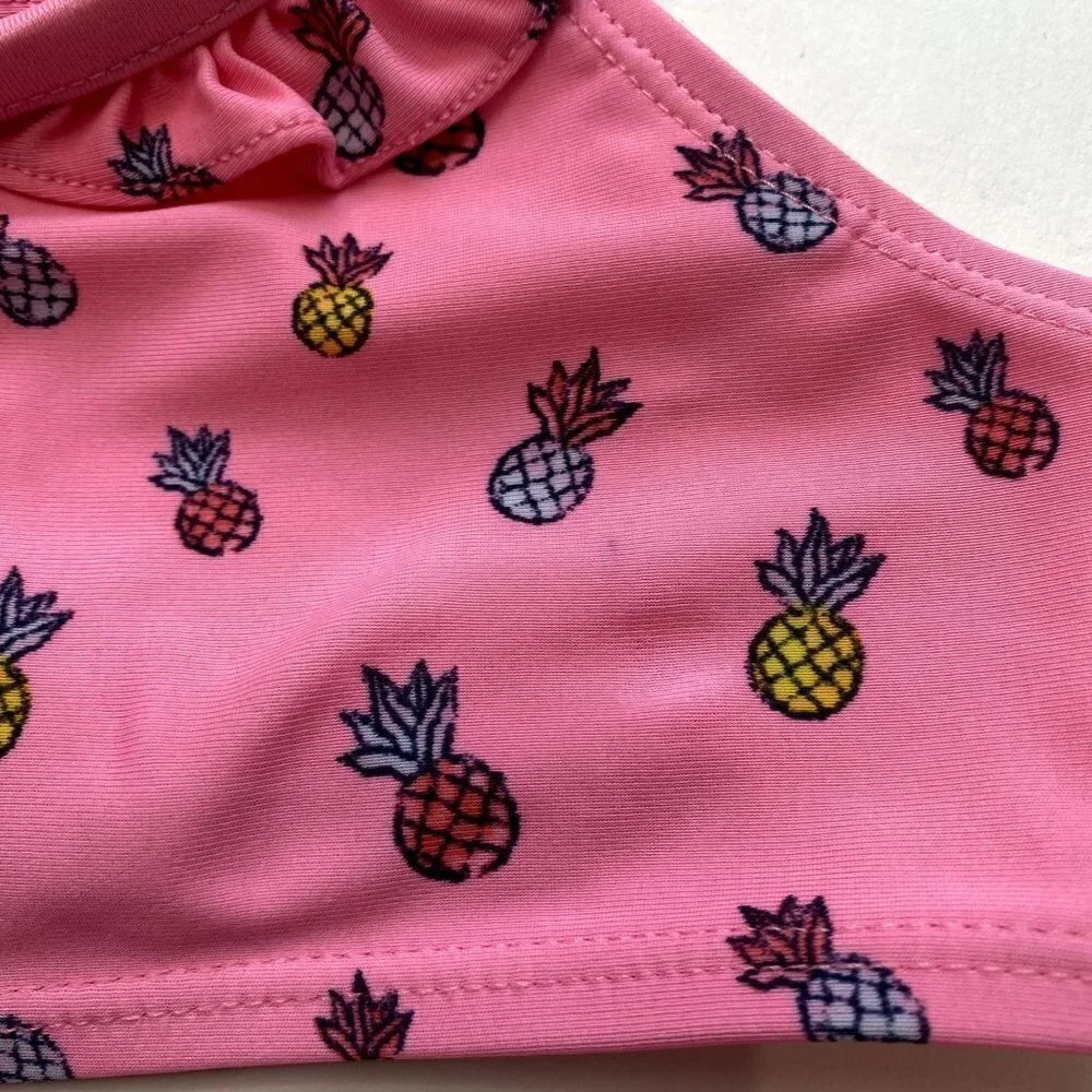 Gap Pink Pineapple Bikini XS (4-5)